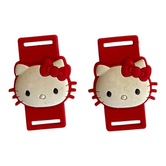 Hello Kitty Accessory Gift Set | Necklace, Keychain, Shoe Charms, Hair Clips Set - Picture 7 of 7